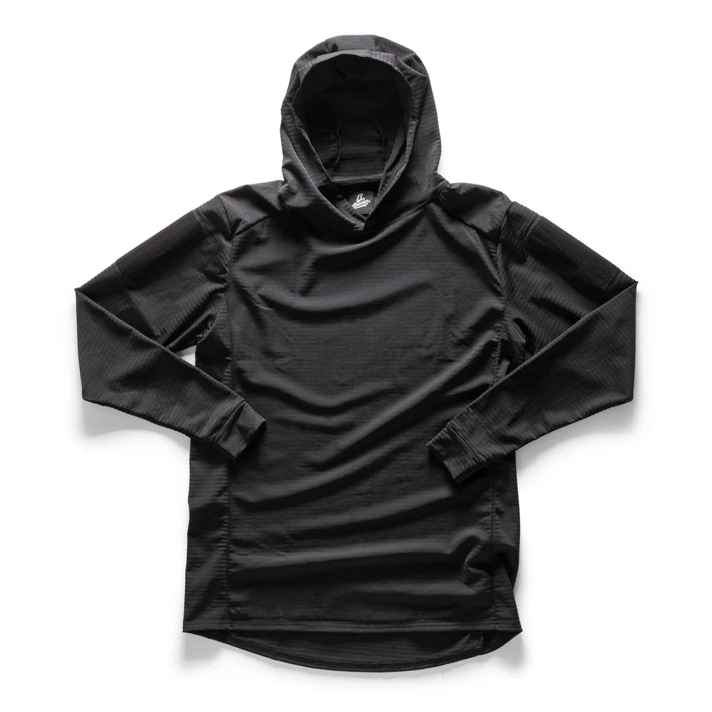 Black Field Rugby Hooded