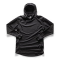 Black Field Rugby Hooded