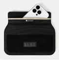 Black Faraday phone Insert with 'Silent Pocket' branding on a white background