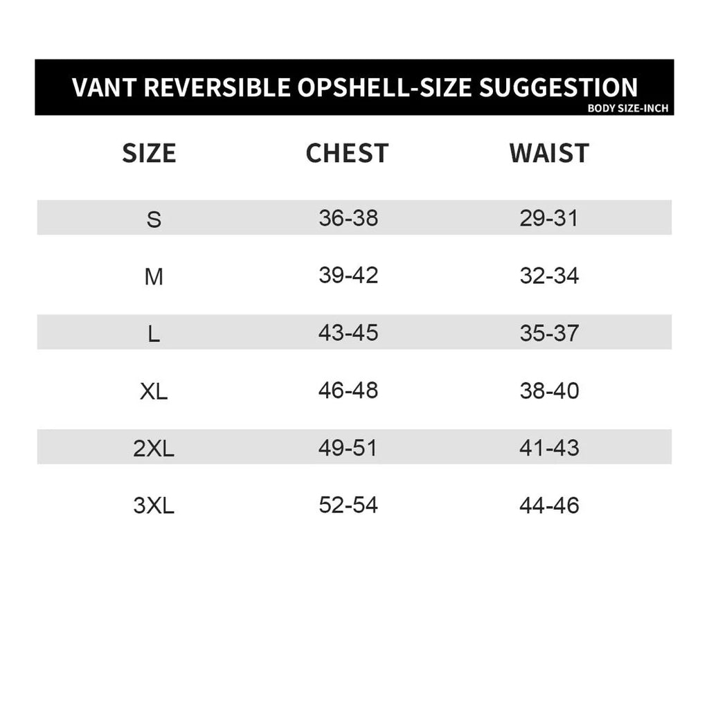 VANT Reversible Opshell - MAS Grey/Black