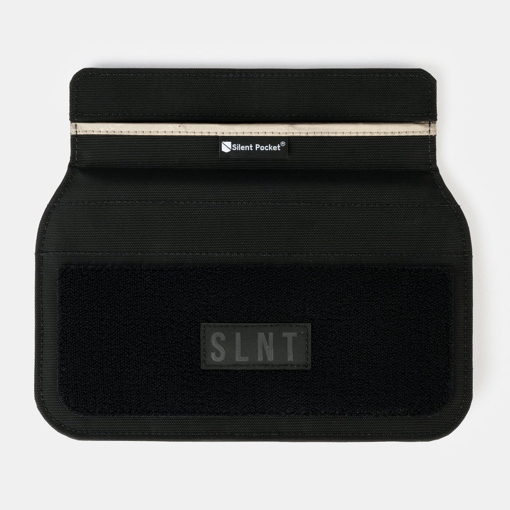 Black  'SLNT' Modular Insert on a white background