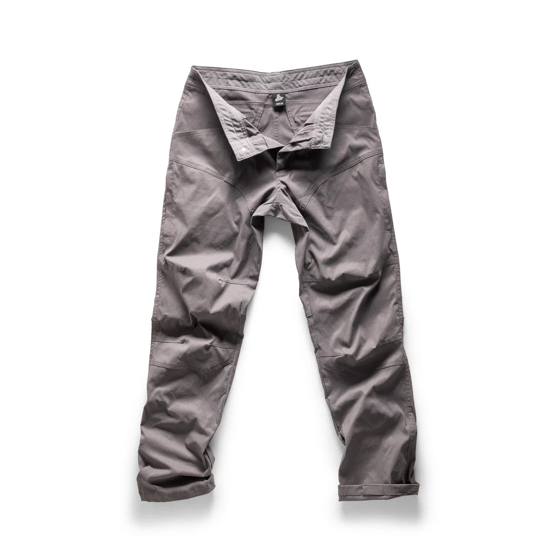 Grey 13th Heaven walking trousers on a white background