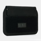 Black Faraday pouch with 'SLNT' logo on a white background