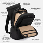 SLNT E3 Faraday Backpack image 3