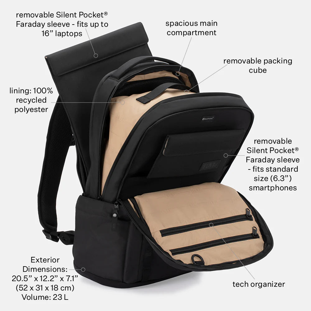 SLNT E3 Faraday Backpack image 3