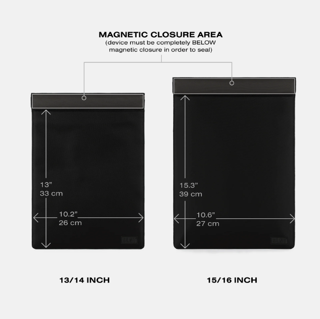 SLNT Vertical Faraday Laptop Sleeve image 4
