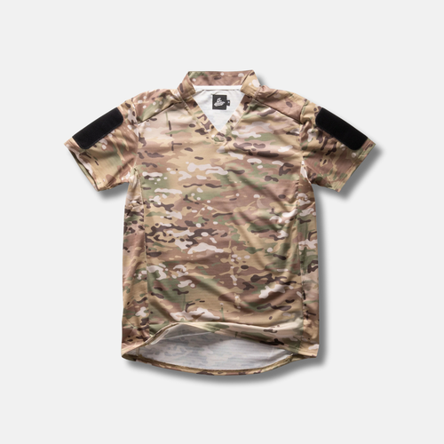13th Heaven - Brown Camo Field Rugby S/S image 0